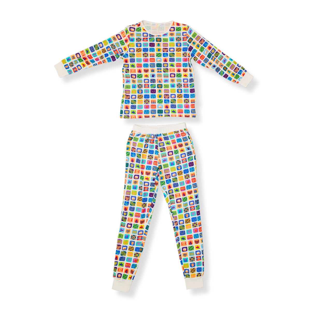 Men's PJ Set | Chanukah Mosaic