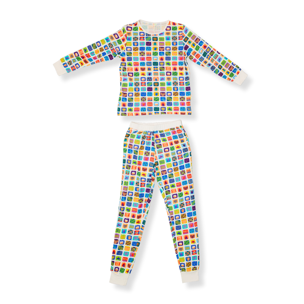 Women's PJ Set | Chanukah Mosaic