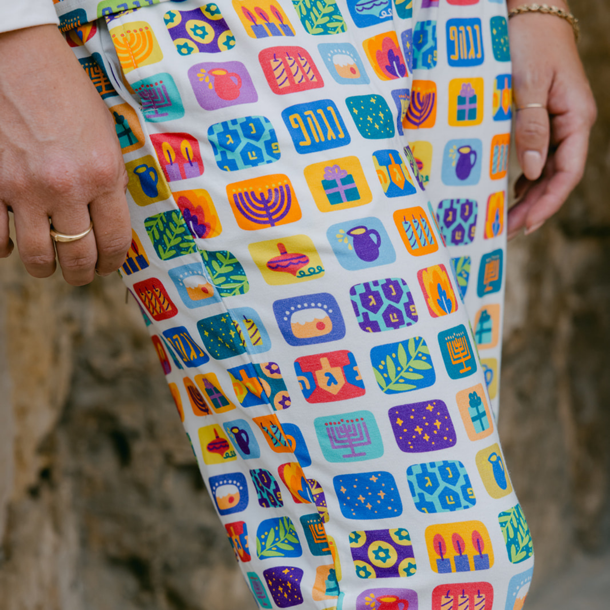 Women's PJ Set | Chanukah Mosaic